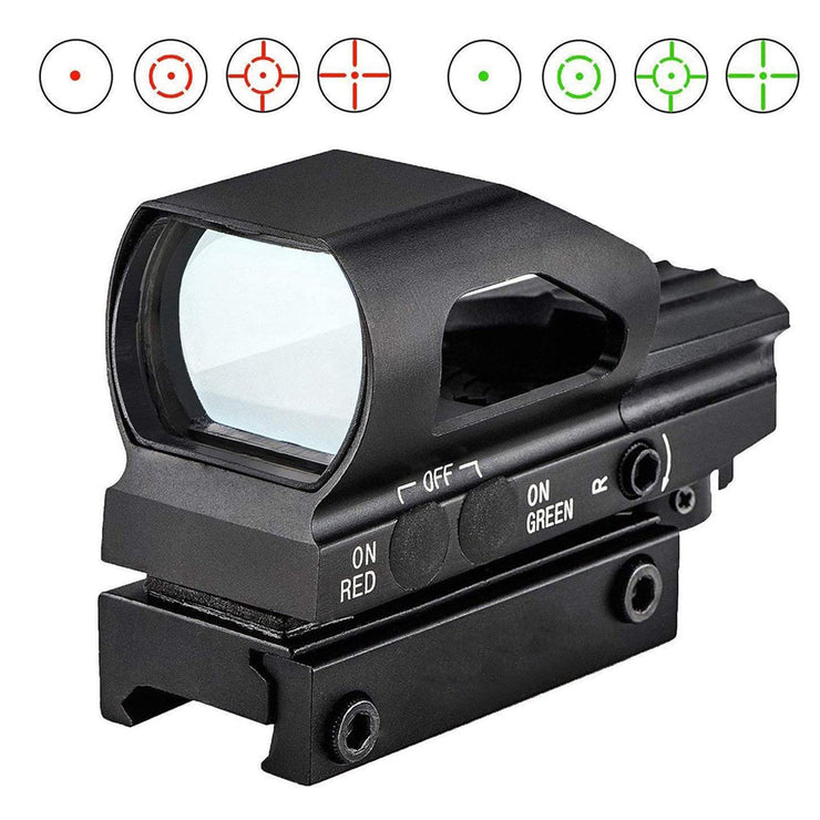 1X22X33 Jacht Red Dot Sight Aim Optische Scope Collimator Riflescope Voor Airsoft Jacht Sight