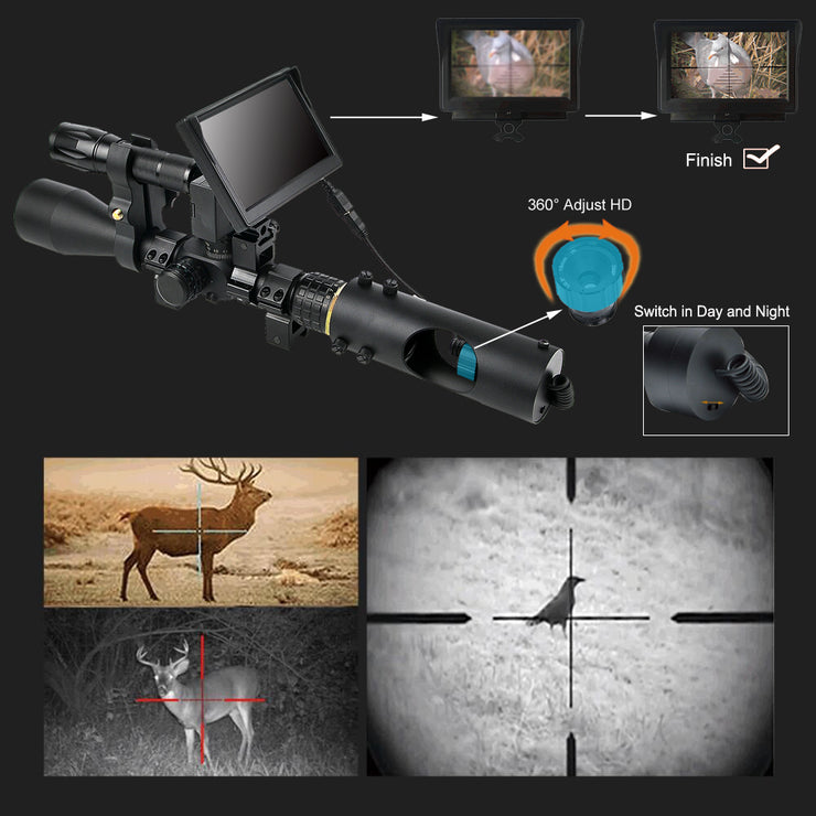 850nm Infrarood Led Ir Nachtzicht Riflescope Jacht Scopes Optics Sight Jacht Camera Jacht Wildlife Nachtzicht