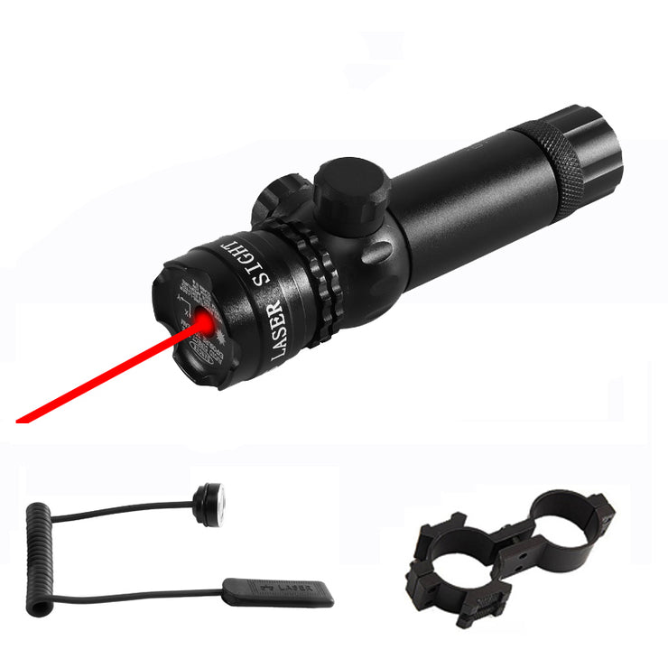 Jacht Tactische Red/Green Dot Laser Sight Verstelbare Schakelaar 532nm Mount Laser Pointer Rifle Gun Scope Met Point Lazer