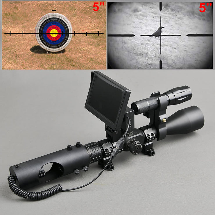 Nachtzicht Riflescope Jacht Scopes Optics Sight Tactical 850nm Infrarood Led Ir Waterdichte Nachtzicht Jacht Camera