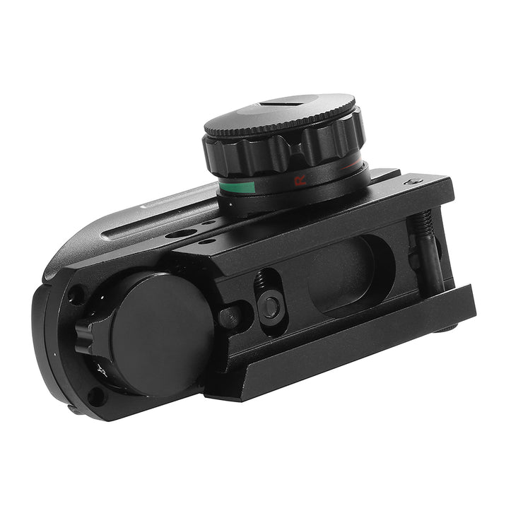 Tactical Reflex Sight Rood Groen Laser 4 Richtkruis Holografische Geprojecteerd Red Dot Sight Luchtdruk Scope Jacht 20Mm Rail Mount ak