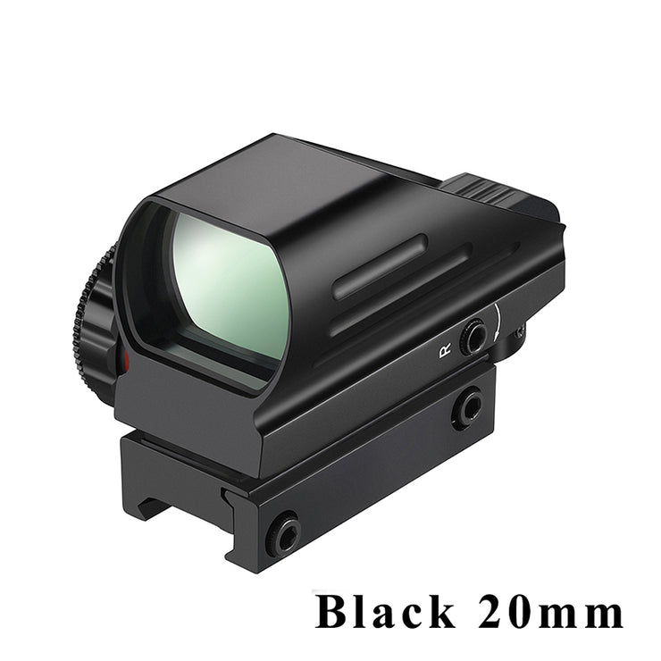 Tactical Reflex Sight Rood Groen Laser 4 Richtkruis Holografische Geprojecteerd Red Dot Sight Luchtdruk Scope Jacht 20Mm Rail Mount ak