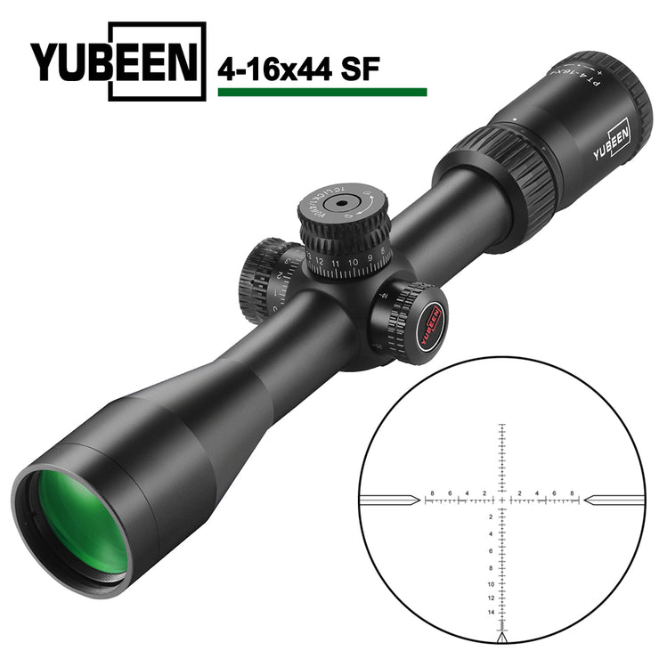 Yubeen 4-16X44 Sf Tactical Rifle Scope Side Focus Parallax Richtkijker Jacht Scopes Sniper Gear AR15